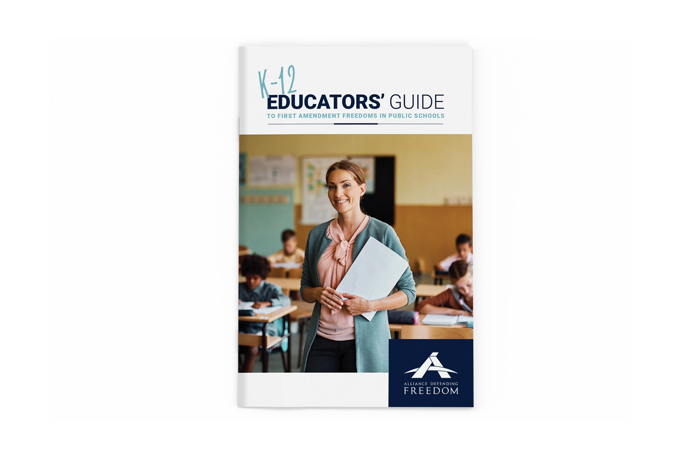 Get your free K-12 educators’ First Amendment guide!